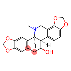 [1,3]Benzodioxolo[5,6-c]-1,3-dioxolo[4,5-i]phenanthridin-6-ol, 5b,6,7,12b,13,14-hexahydro-13-methyl-, (5bR,6S,12bS)-rel-