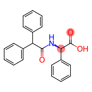 (2R)-2-[[1-oxo-2,2-di(phenyl)ethyl]amino]-2-phenylacetic acid