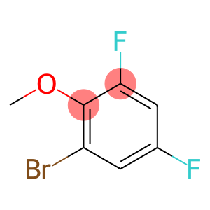 1-溴-3,5-二氟-2-甲氧基苯