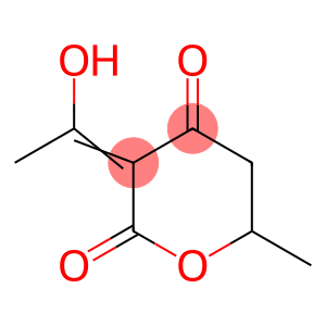 2H-Pyran-2,4(3H)-dione, dihydro-3-(1-hydroxyethylidene)-6-methyl- (9CI)