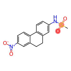 N-(9,10-Dihydro-7-nitrophenanthren-2-yl)methanesulfonamide