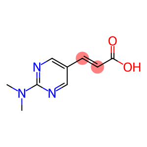 3-(2-(dimethylamino)pyrimidin-5-yl)acrylic acid