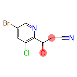 2-Pyridinepropanenitrile, 5-bromo-3-chloro-β-oxo-