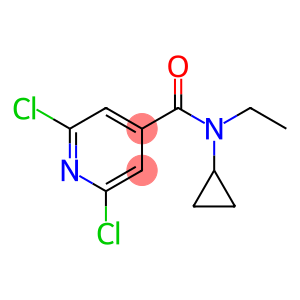 4-Pyridinecarboxamide, 2,6-dichloro-N-cyclopropyl-N-ethyl-