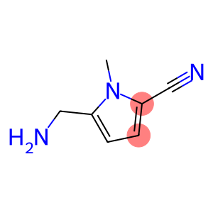 1H-Pyrrole-2-carbonitrile, 5-(aminomethyl)-1-methyl-