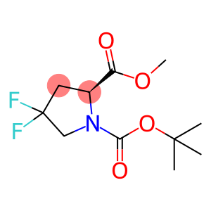 1,2-Pyrrolidinedicarboxylicacid, 4,4-difluoro-, 1-(1,1-diMethylethyl) 2-Methyl ester, (2S)-