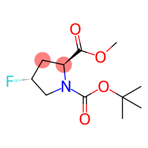 1,2-pyrrolidinedicarboxylic acid, 4-fluoro-, 1-(1,1-dimethylethyl) 2-methyl ester, (2S,4R)-