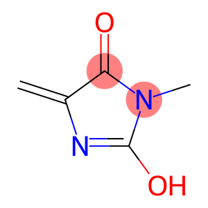 4H-Imidazol-4-one,3,5-dihydro-2-hydroxy-3-methyl-5-methylene-(9CI)