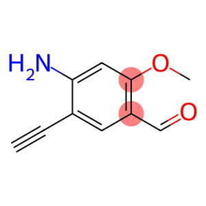 4-amino-5-ethynyl-2-methoxybenzaldehyde