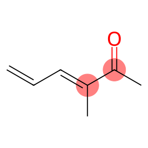 3,5-Hexadien-2-one, 3-methyl-, (E)- (8CI,9CI)
