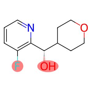 2-Pyridinemethanol, 3-fluoro-α-(tetrahydro-2H-pyran-4-yl)-, (αS)-