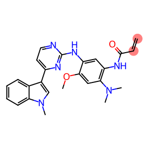 N-(2-(dimethylamino)-4-methoxy-5-((4-(1-methyl-1H-indol-3-yl)pyrimidin-2-yl)amino)phenyl)acrylamide