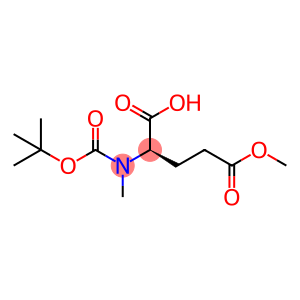D-Glutamic acid, N-[(1,1-dimethylethoxy)carbonyl]-N-methyl-, 5-methyl ester
