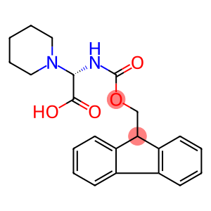 1-Piperidineacetic acid, α-[[(9H-fluoren-9-ylmethoxy)carbonyl]amino]-, (αS)-