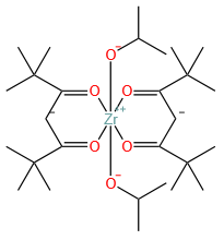 二异丙氧化锆双(2,2,6,6-四甲基-3,5-庚二酮酸)