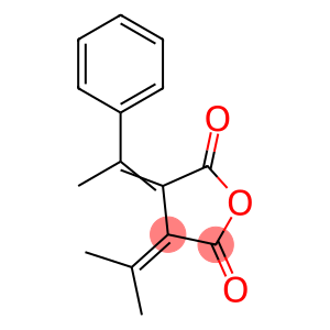 2,5-Furandione, dihydro-3-(1-methylethylidene)-4-(1-phenylethylidene)-
