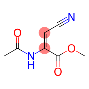 2-Propenoicacid,2-(acetylamino)-3-cyano-,methylester,(2E)-(9CI)