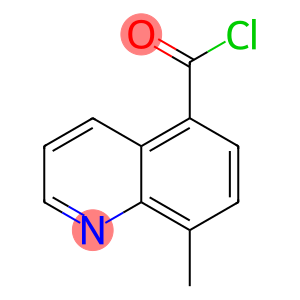 5-Quinolinecarbonyl chloride, 8-methyl- (9CI)