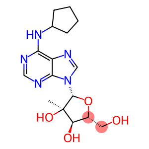 (2R,3R,4R,5R)-2-(6-(CyclopentylaMino)-9H-purin-9-yl)-5-(hydroxyMethyl)-3-Methyltetrahydrofuran-3,4-diol