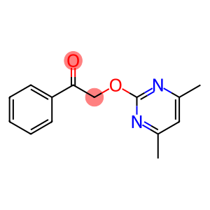 2-((4,6-Dimethylpyrimidin-2-yl)oxy)-1-phenylethan-1-one