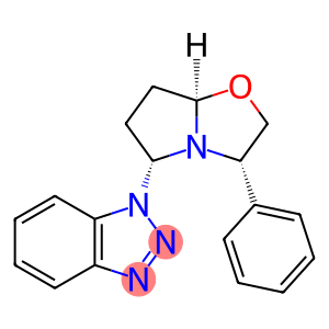(3S,5R,7AR)-5-(BENZOTRIAZOL-1-YL)-3-PHENYL[2,1-B]OXAZOLOPYRROLIDINE