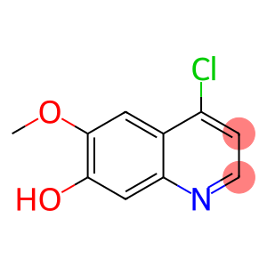4-氯-6-M乙羟喹啉-7-醇