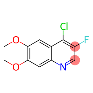 4-chloro-3-fluoro-6,7-dimethoxyquinoline4-chloro-3-fluoro-6,7-dimethoxyquinoline