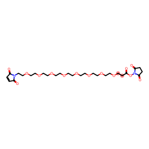 2,5-Dioxo-1-pyrrolidinyl 1-(2,5-Dioxo-2,5-dihydro-1-pyrrolyl)-3,6,9,12,15,18,21,24-octaoxa-27-heptacosanoate