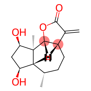 (3aS,6aβ,9bβ)-3aβ,4,5,6,6a,7,8,9,9a,9b-Decahydro-7β,9β-dihydroxy-6α,9aα-dimethyl-3-methyleneazuleno[4,5-b]furan-2(3H)-one