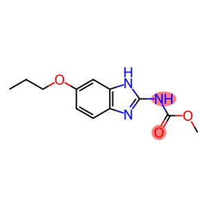 N-(6-propoxy-1H-benzimidazol-2-yl)-carbamic acid methyl ester