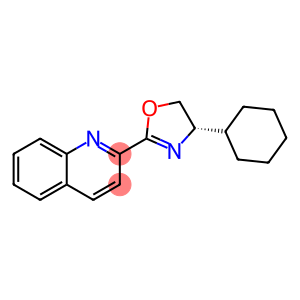 Quinoline, 2-[(4S)-4-cyclohexyl-4,5-dihydro-2-oxazolyl]-