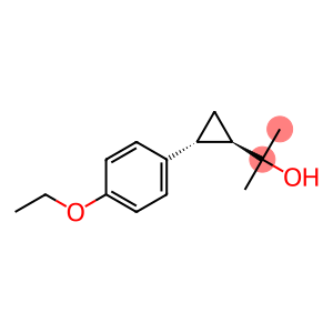 Cyclopropanemethanol, 2-(4-ethoxyphenyl)-α,α-dimethyl-, (1R,2R)-rel-
