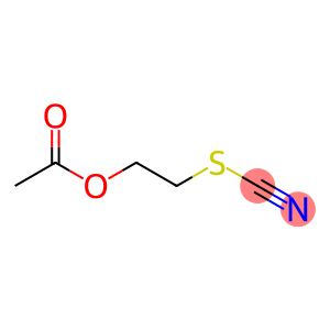 Thiocyanic acid 2-(acetyloxy)ethyl ester