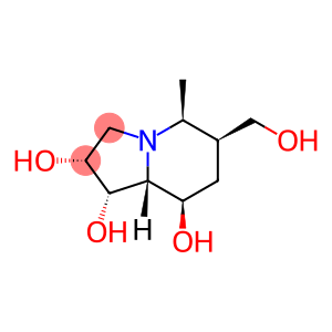 1,2,8-Indolizinetriol, octahydro-6-(hydroxymethyl)-5-methyl-, [1S-(1alpha,2alpha,5b