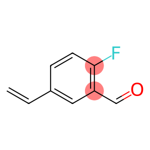 Benzaldehyde, 5-ethenyl-2-fluoro- (9CI)