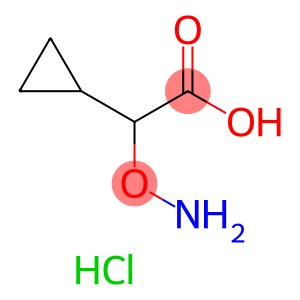 2-(aminooxy)-2-cyclopropylacetic acid hydrochloride