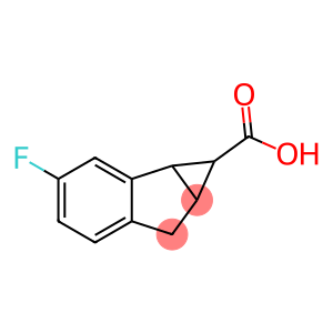 Cycloprop[a]indene-1-carboxylic acid, 3-fluoro-1,1a,6,6a-tetrahydro-
