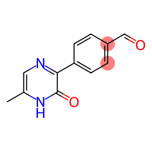 Benzaldehyde, 4-(3,4-dihydro-5-methyl-3-oxo-2-pyrazinyl)-