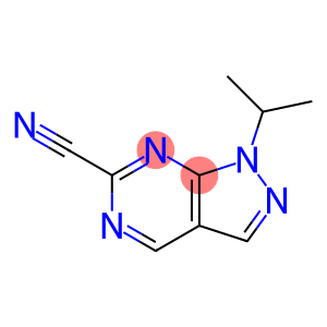 1-Isopropylpyrazolo[3,4-d]pyrimidine-6-carbonitrile