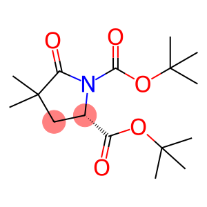 (S)-di-tert-butyl 4,4-dimethyl-5-oxopyrrolidine-1,2-dicarboxylate