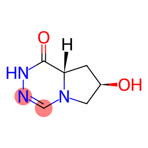 Pyrrolo[1,2-d][1,2,4]triazin-1(2H)-one, 6,7,8,8a-tetrahydro-7-hydroxy-, (7R,8aS)-