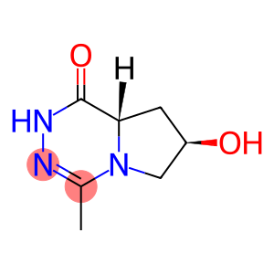 Pyrrolo[1,2-d][1,2,4]triazin-1(2H)-one, 6,7,8,8a-tetrahydro-7-hydroxy-4-methyl-, (7R,8aS)- (9CI)