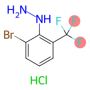 1-(2-Bromo-6-(trifluoromethyl)phenyl)hydrazine hydrochloride