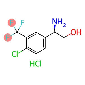 (R)-2-amino-2-(4-chloro-3-(trifluoromethyl)phenyl)ethan-1-ol hydrochloride