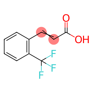2-(Trifluoromethyl)benzenepropenoic acid