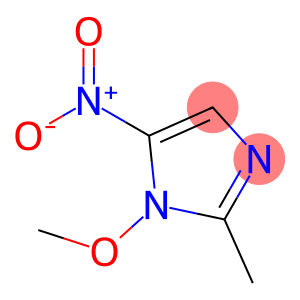 1H-Imidazole, 1-methoxy-2-methyl-5-nitro-