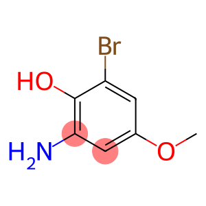 2-氨基-4-甲氧基-6-溴苯酚
