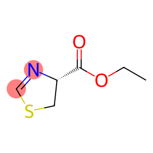 4-Thiazolecarboxylic acid, 4,5-dihydro-, ethyl ester, (4R)-