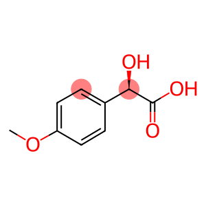 Benzeneacetic acid, α-hydroxy-4-methoxy-, (αR)-