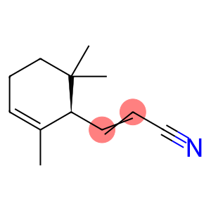 2-Propenenitrile,3-[(1R)-2,6,6-trimethyl-2-cyclohexen-1-yl]-(9CI)